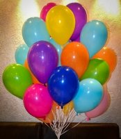 Готовый букет ассорти из воздушных шаров