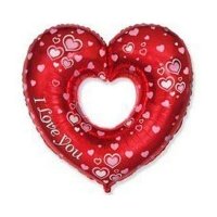 Шар фигура ILY Сердца